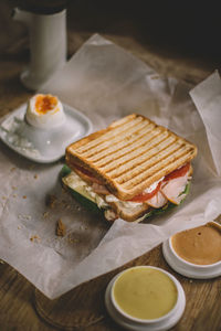 Close-up of food