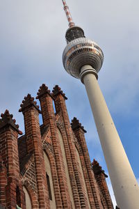 Low angle view of cathedral against sky