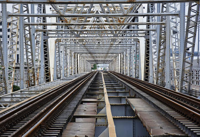 View of railroad tracks