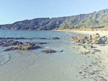 Scenic view of beach