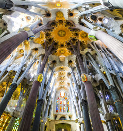 Interior of sagrada familia