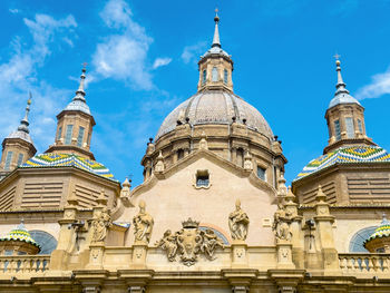 Low angle view of cathedral against sky