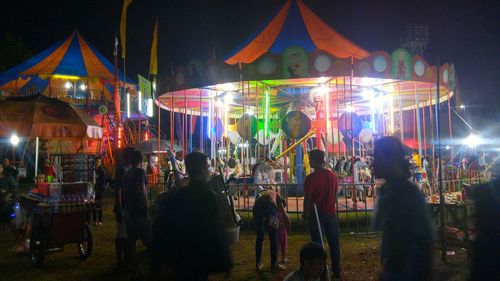 Crowd at music concert