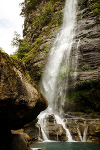 View of waterfall