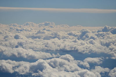 Low angle view of cloudscape