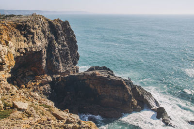 Cliffs by sea