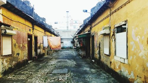 View of residential buildings