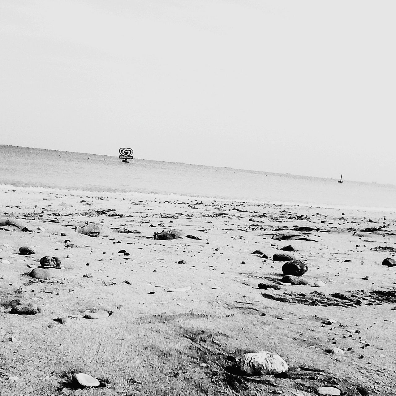 beach, clear sky, sea, sand, transportation, copy space, water, mode of transport, shore, horizon over water, nautical vessel, boat, tranquility, tranquil scene, nature, incidental people, travel, day, scenics, outdoors