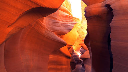 View of rock formation