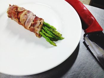 Close-up of food in plate