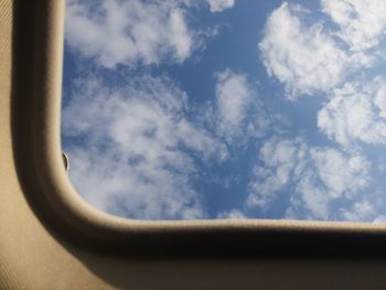 Low angle view of sky