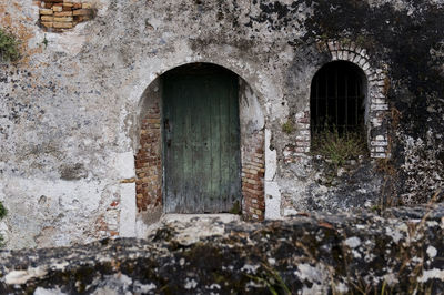 Exterior of old building