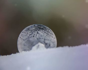 Close-up of snow