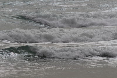 Scenic view of sea waves