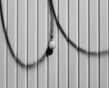 Full frame shot of metal door