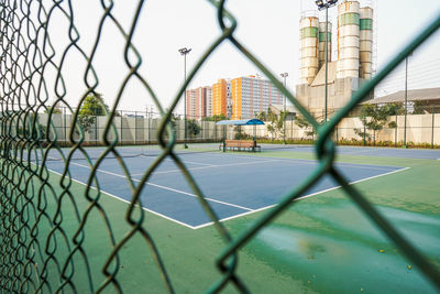 Close-up of chainlink fence