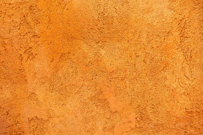 Full frame shot of orange wall