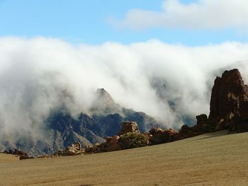 View of cloudy sky