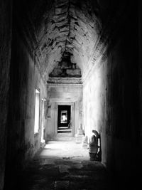 Corridor of old building