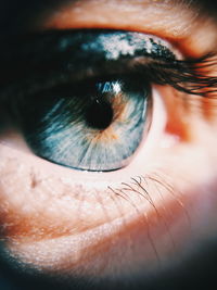 Close-up of human eye