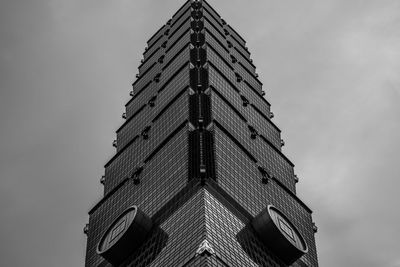 Low angle view of building against sky