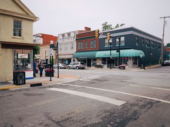 View of city street