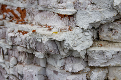 Full frame shot of stone wall