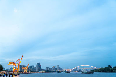 Urban architecture on the bund in shanghai, china