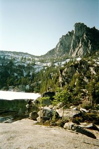 Scenic view of mountains