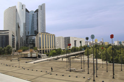 Cityscape against sky