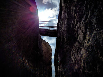 Close-up of sea against sky