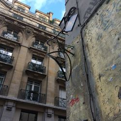 Low angle view of building against sky