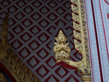 Low angle view of temple