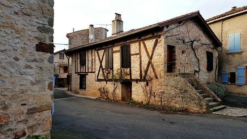 Houses against sky