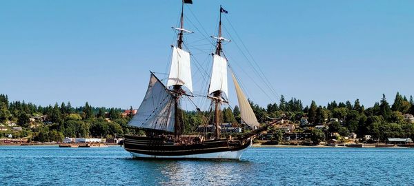 Lady washington, tall ship sailing