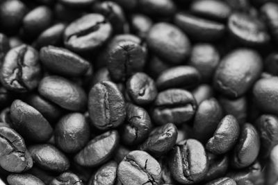 Full frame shot of coffee beans