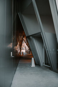 Interior of modern building