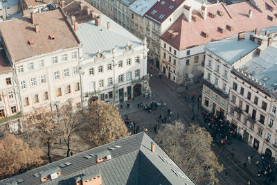 On the top of lviv 