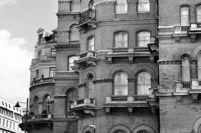 Low angle view of church