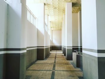 Corridor of building