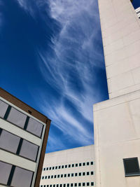 Low angle view of building against sky