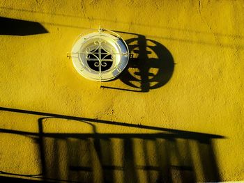 Close-up of clock