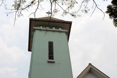 Low angle view of building against sky