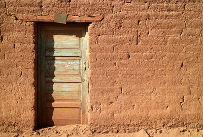 Entrance of old building