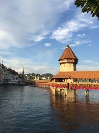 River with buildings in background