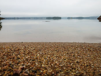 Scenic view of beach