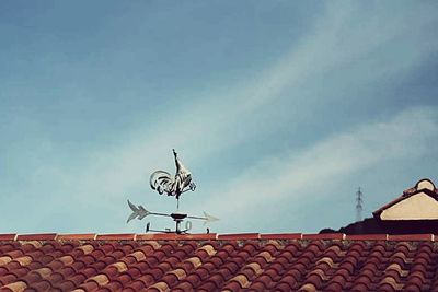 Low angle view of building against sky