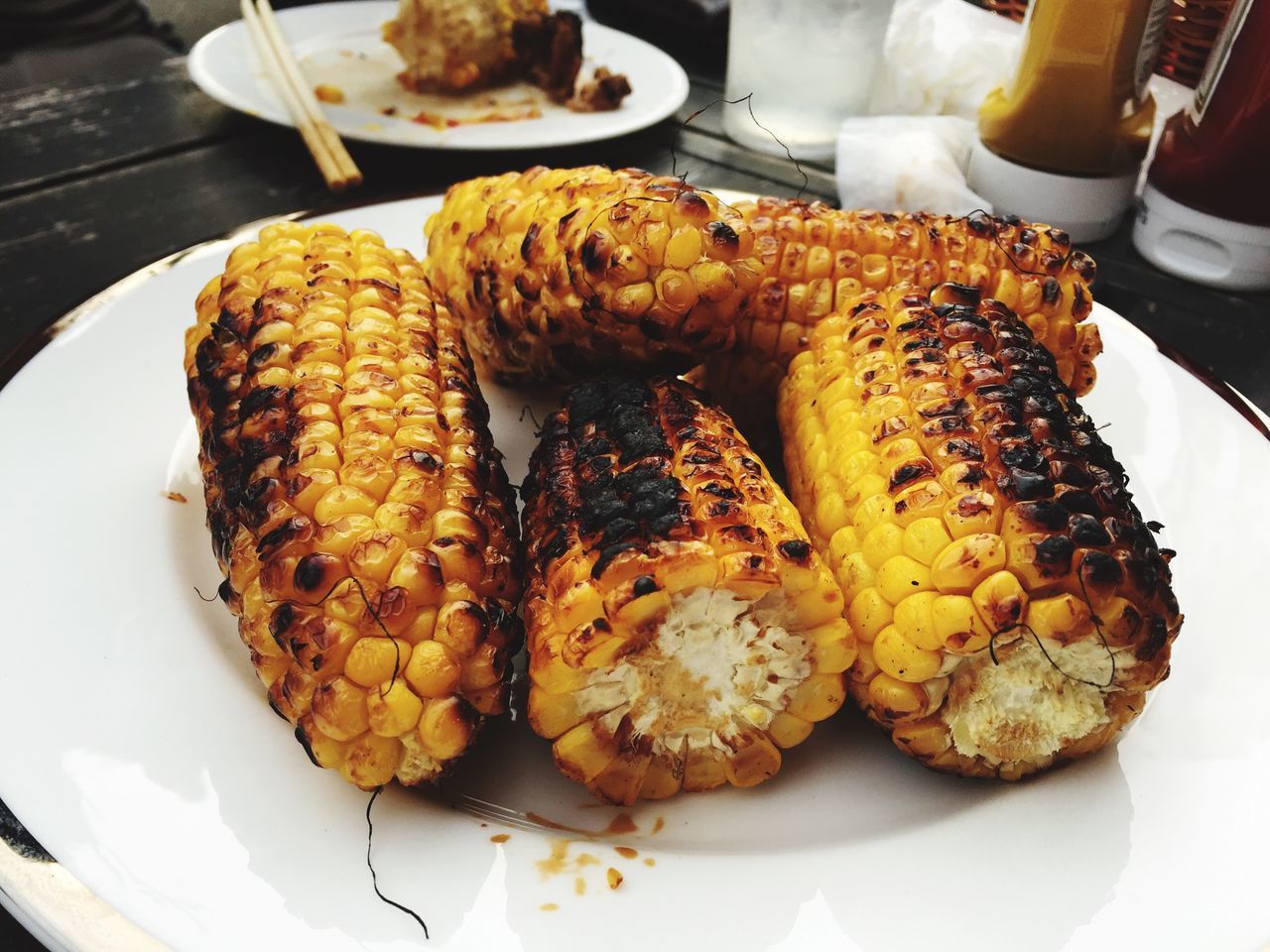 food, food and drink, freshness, ready-to-eat, plate, indoors, still life, close-up, high angle view, indulgence, unhealthy eating, serving size, meat, bread, no people, seafood, grilled, meal, table