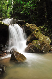 View of waterfall