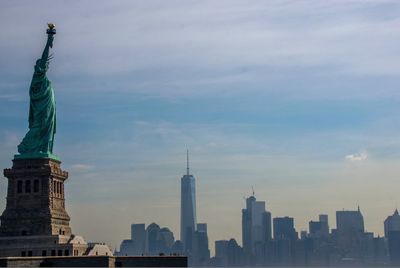 View of cityscape against sky